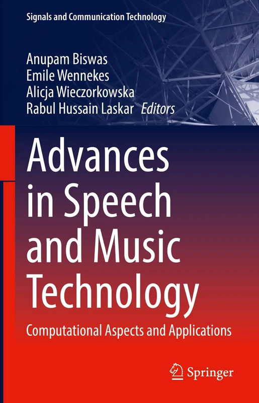 Springer - Advances in Speech and Music Technology Book