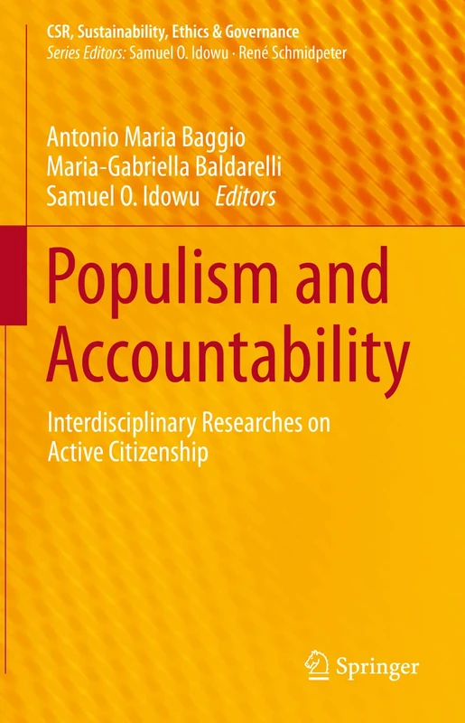 Populism and Accountability: Interdisciplinary Researches on Active Citizenship (CSR, Sustainability, Ethics & Governance)