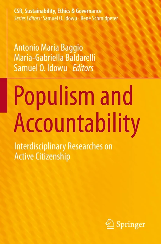 Populism and Accountability: Interdisciplinary Researches on Active Citizenship (CSR, Sustainability, Ethics & Governance)