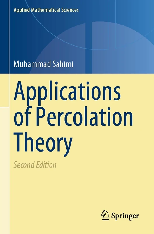 Applications of Percolation Theory: 213 (Applied Mathematical Sciences, 213) - Image 1