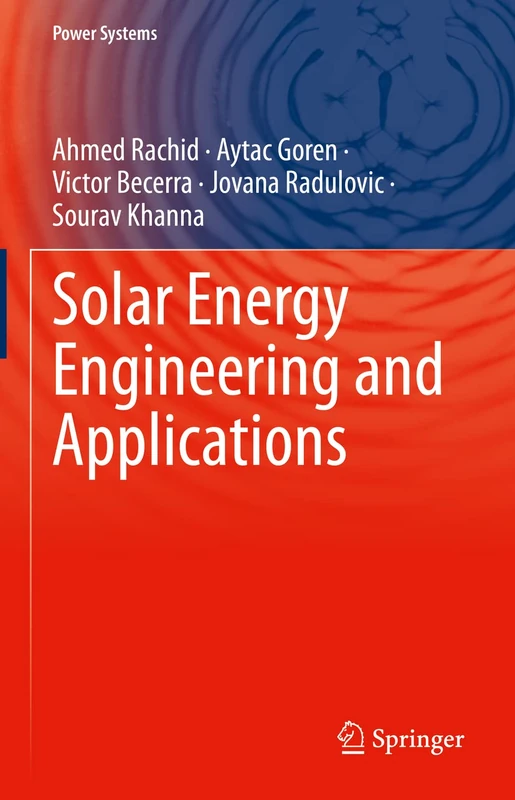 Solar Energy Engineering and Applications (Power Systems)