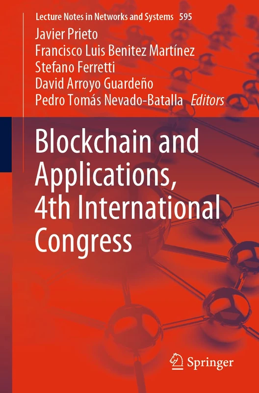 Springer Blockchain and Applications - Lecture Notes 595