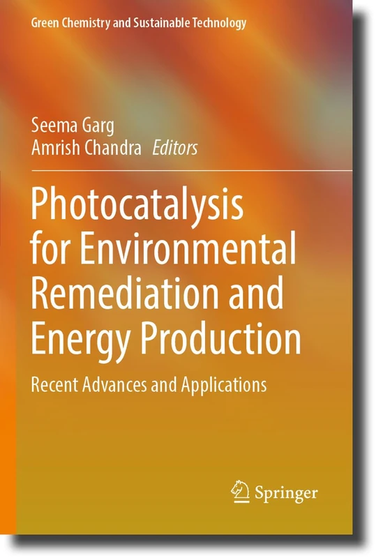 Springer Photocatalysis for Environmental Remediation Book