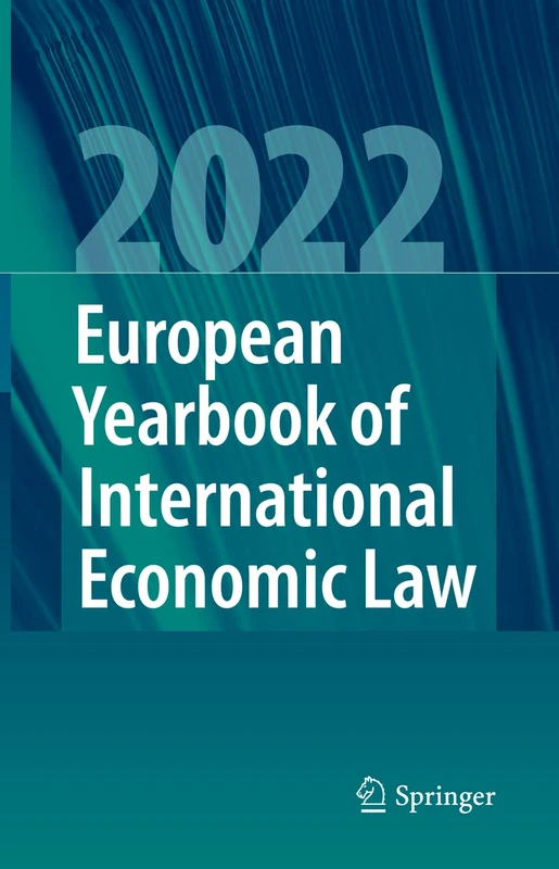 Springer European Yearbook of International Economic Law 2022