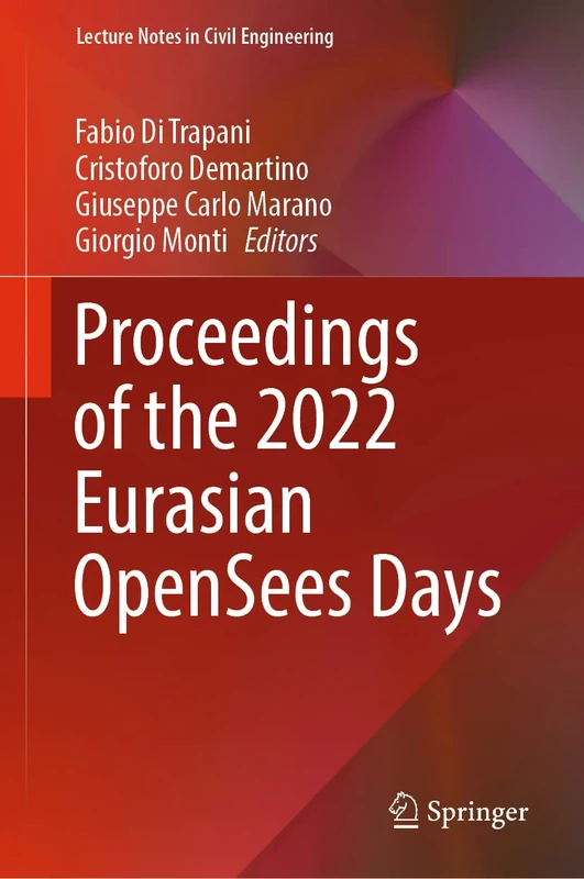 Springer Proceedings of the 2022 Eurasian OpenSees Days 326