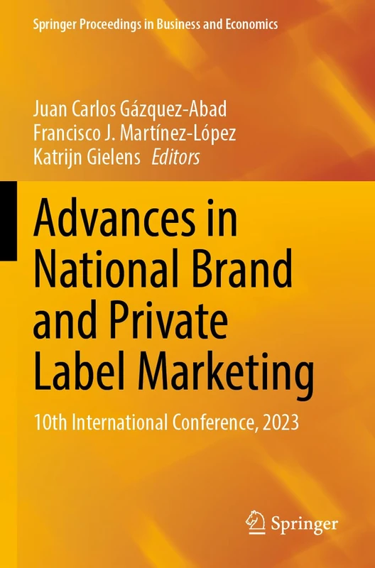Springer Advances in National Brand and Private Label Marketing