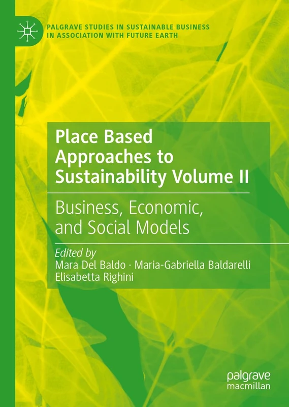 Palgrave Place Based Approaches to Sustainability Volume II