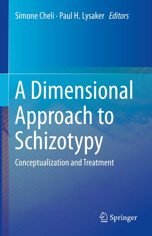Springer - A Dimensional Approach to Schizotypy Book