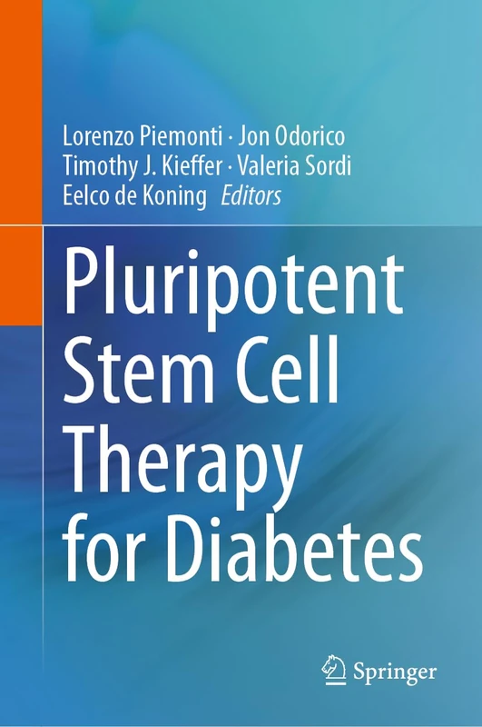 Springer - Pluripotent Stem Cell Therapy for Diabetes Book