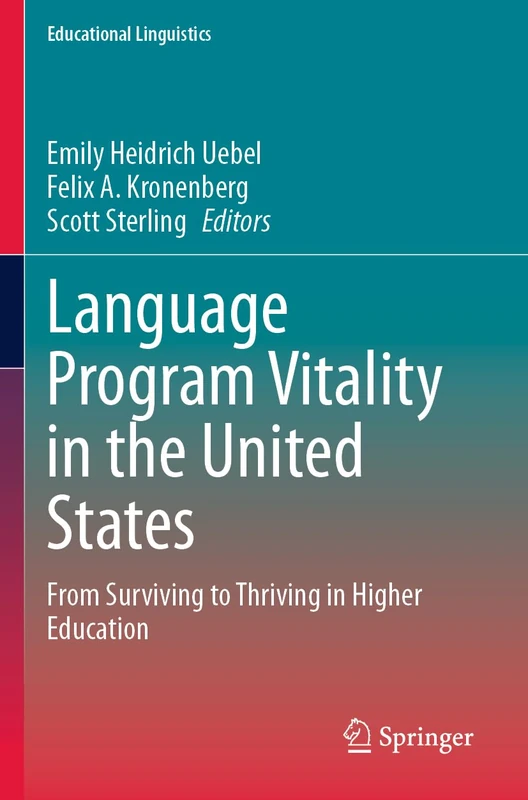 Springer Language Program Vitality in the United States Book