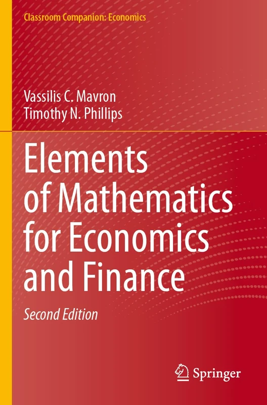 Elements of Mathematics for Economics and Finance (Classroom Companion: Economics) - Image 1