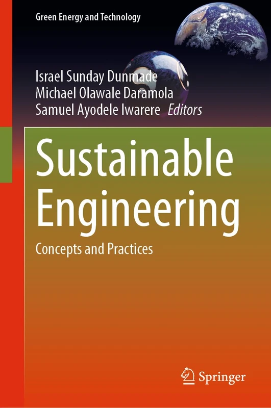 Springer Sustainable Engineering: Concepts and Practices Book