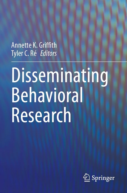 Springer - Disseminating Behavioral Research Book