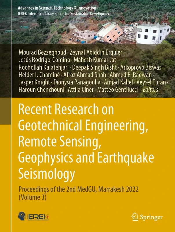 Recent Research on Geotechnical Engineering, Remote Sensing, Geophysics and Earthquake Seismology: Proceedings of the 2nd MedGU, Marrakesh 2022 ... in ... in Science, Technology & Innovation)