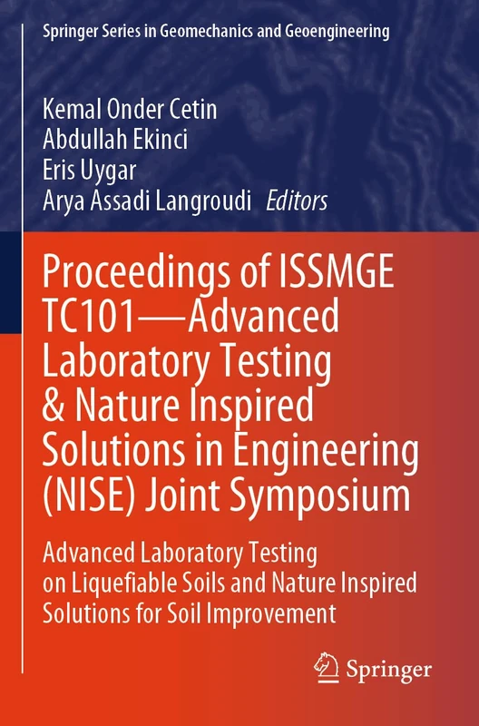 Springer ISSMGE TC101 Advanced Laboratory Testing Symposium