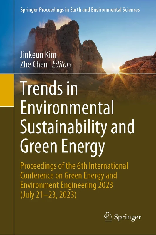Springer - Trends in Environmental Sustainability and Green Energy