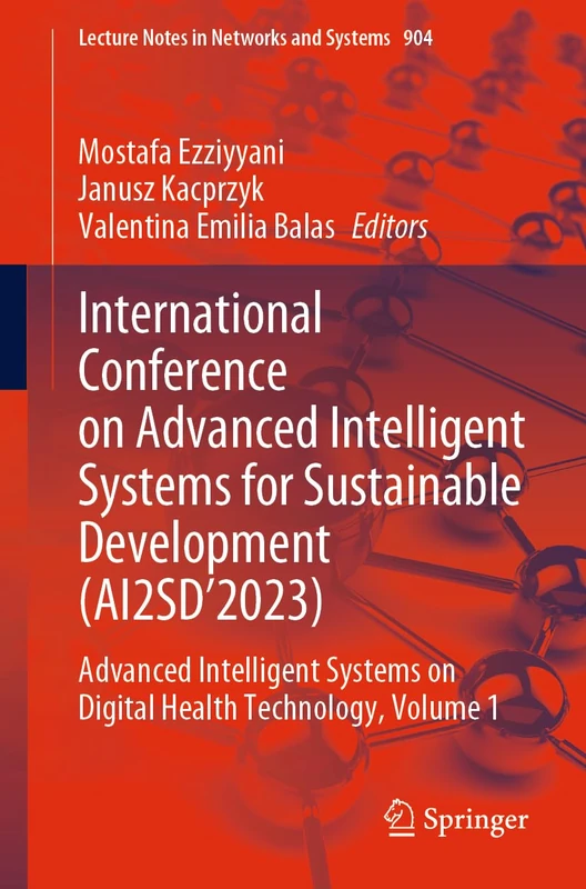 Springer AI2SD'2023: Advanced Intelligent Systems Book
