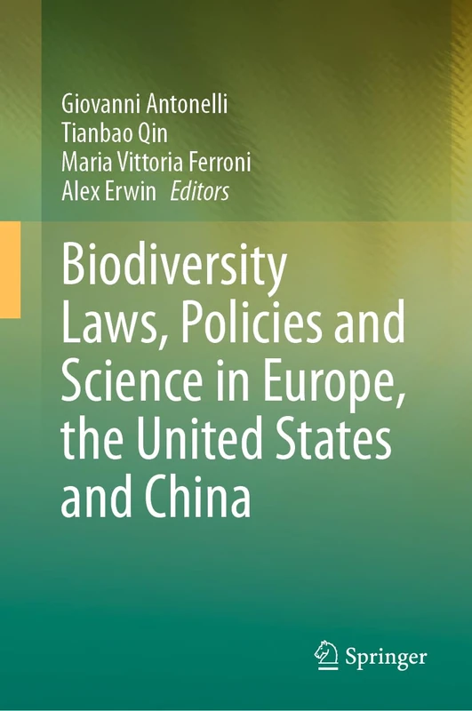 Springer - Biodiversity Laws, Policies and Science Book