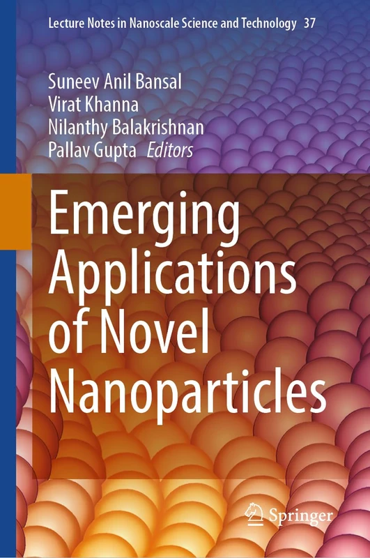 Springer Emerging Applications of Novel Nanoparticles Vol 37