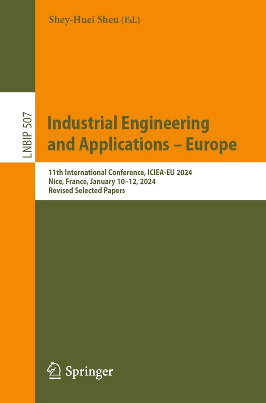Springer Industrial Engineering and Applications - ICIEA-EU 2024