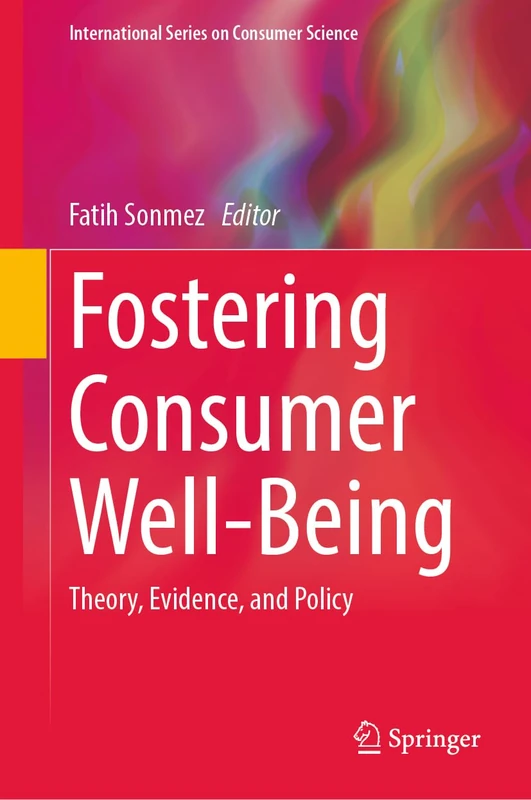 Springer - Fostering Consumer Well-Being Book - Image 1
