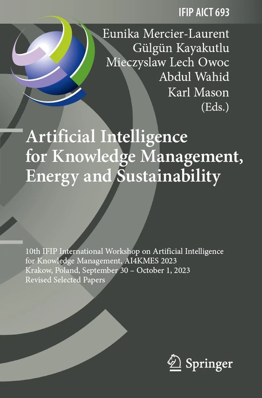 Springer AI for Knowledge Management and Sustainability Book