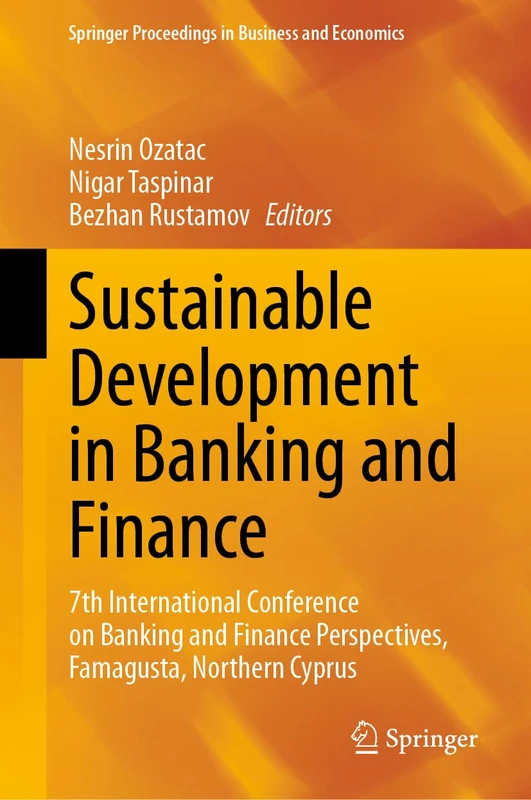 Springer Sustainable Development in Banking and Finance