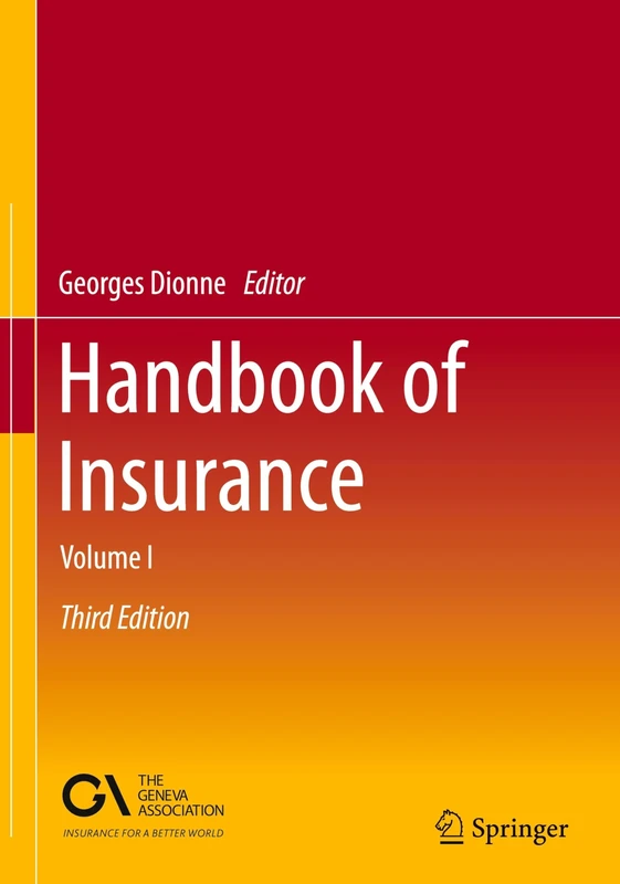 Handbook of Insurance: Volume I