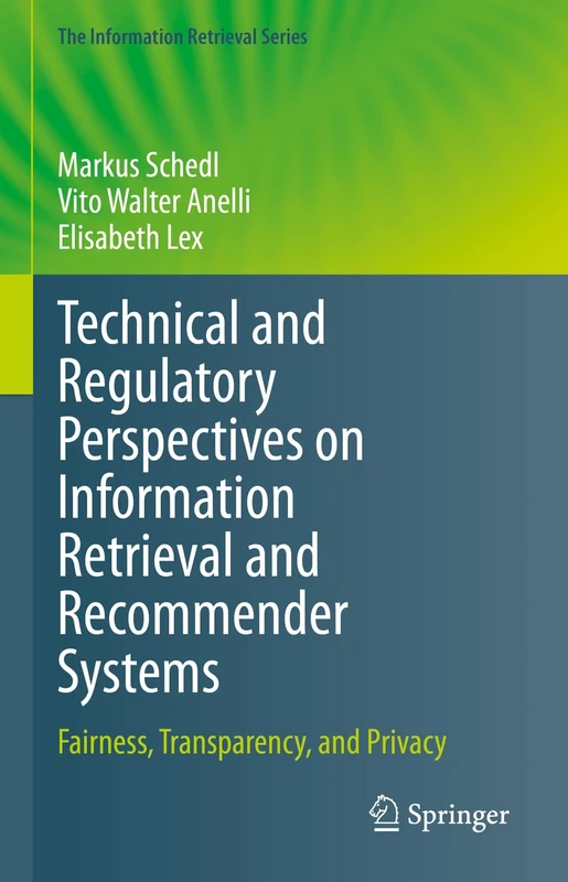 Springer Information Retrieval and Recommender Systems Book