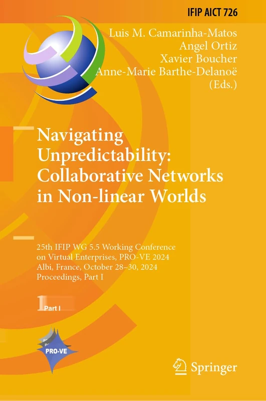 Navigating Unpredictability: Collaborative Networks in Non-linear Worlds: 25th IFIP WG 5.5 Working Conference on Virtual Enterprises, PRO-VE 2024, ... and Communication Technology, 726)