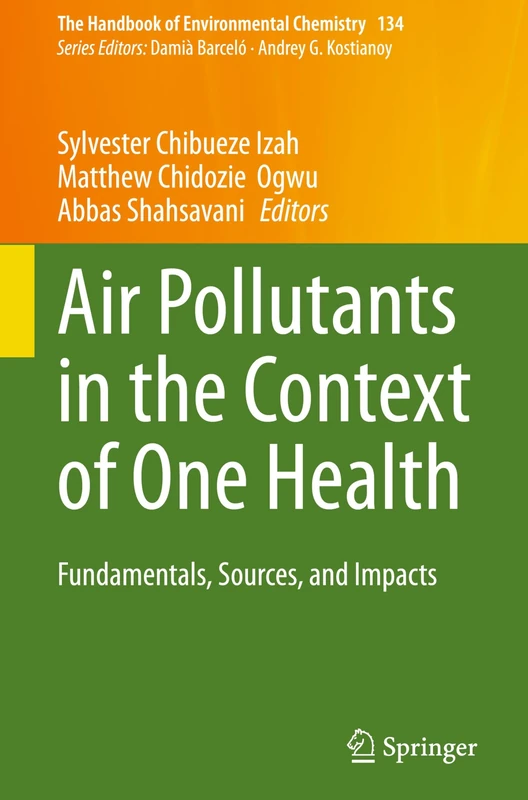 Air Pollutants in the Context of One Health: Fundamentals, Sources, and Impacts: 134 (The Handbook of Environmental Chemistry, 134)