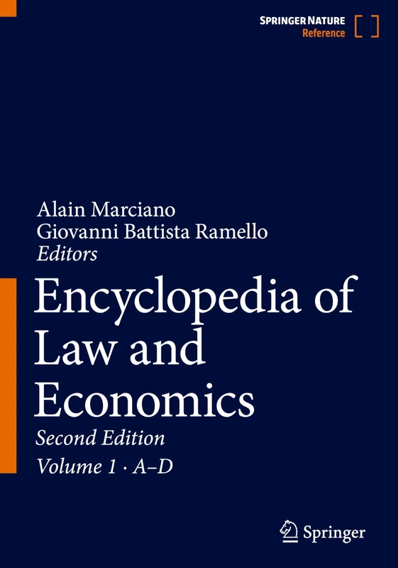 Encyclopedia of Law and Economics - Image 1