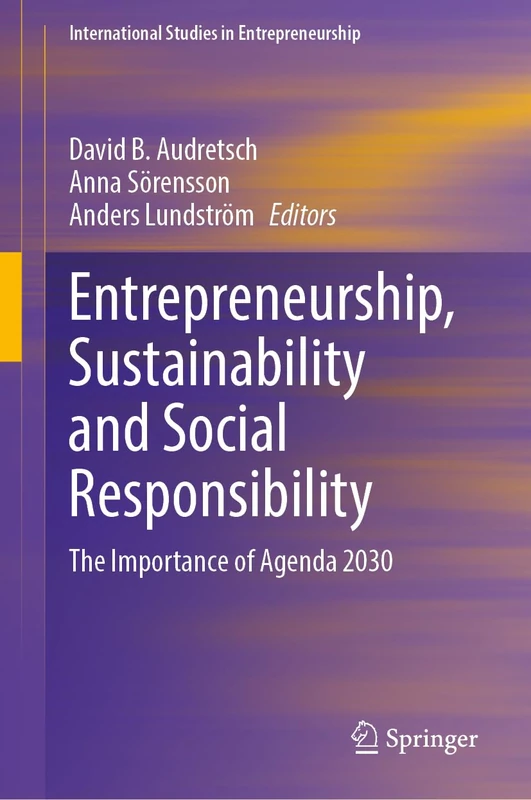 Springer Entrepreneurship and Sustainability - Agenda 2030 Book