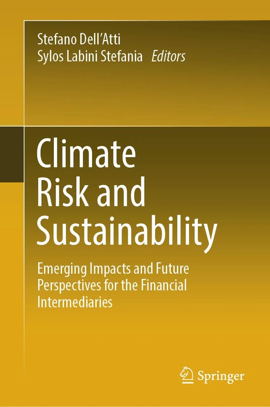 Springer - Climate Risk and Sustainability Book