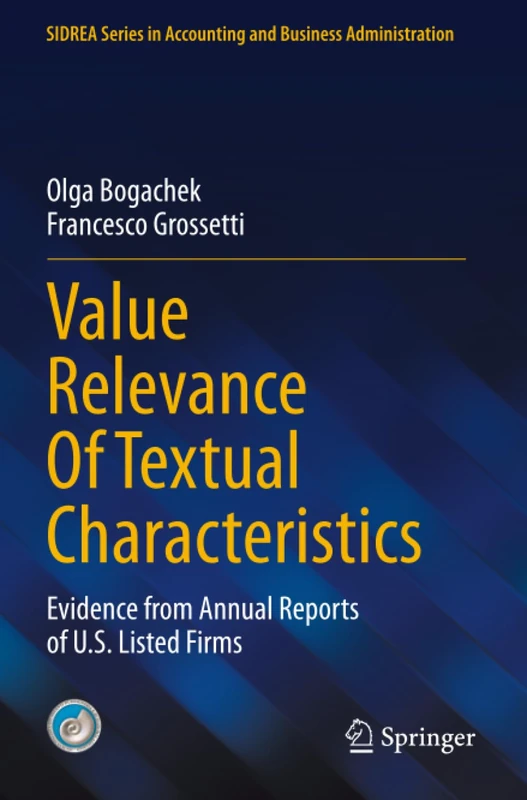 Value Relevance Of Textual Characteristics: Evidence from Annual Reports of U.S. Listed Firms (SIDREA Series in Accounting and Business Administration) - Image 1