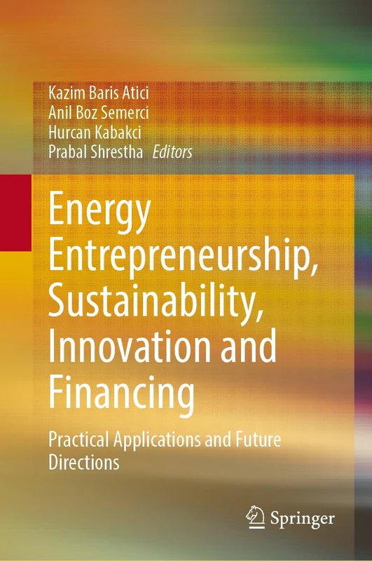 Springer - Energy Entrepreneurship and Sustainability Book