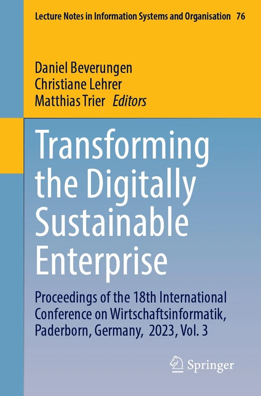 Springer - Transforming the Digitally Sustainable Enterprise