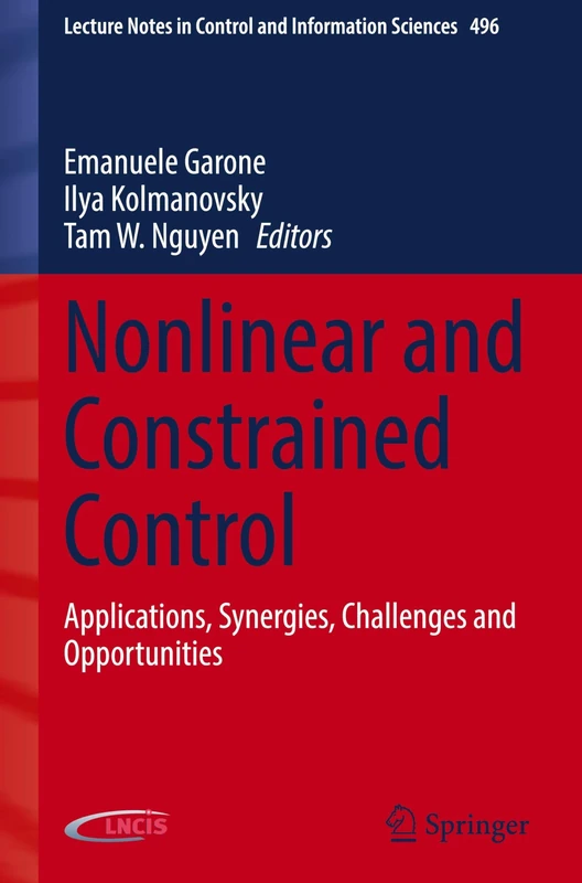 Springer Nonlinear and Constrained Control - Lecture Notes 496