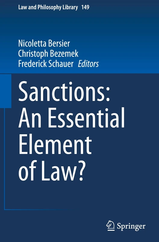 Springer Sanctions: An Essential Element of Law? (Vol. 149)
