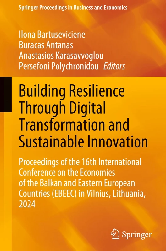 Springer Building Resilience Through Digital Transformation Book
