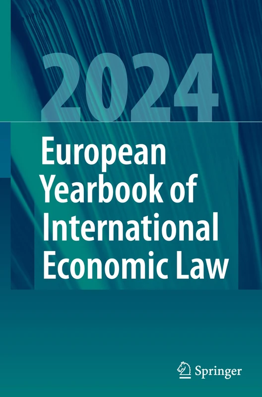 European Yearbook of International Economic Law 2024: 15