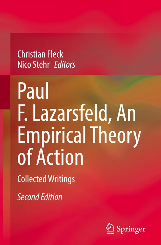 Paul F. Lazarsfeld, An Empirical Theory of Action: Collected Writings - Image 1