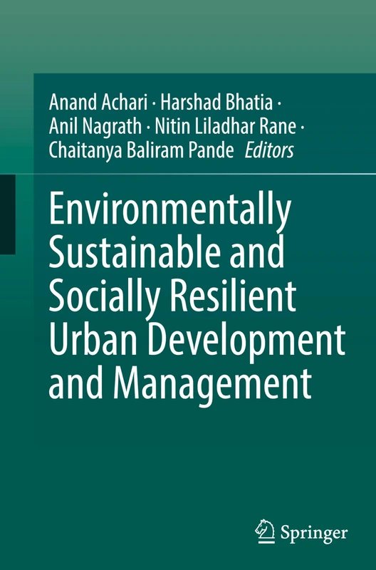 Springer - Environmentally Sustainable Urban Development Book