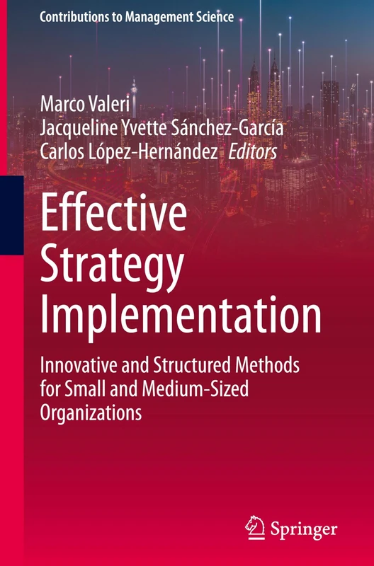 Effective Strategy Implementation: Innovative and Structured Methods for Small and Medium-Sized Organizations (Contributions to Management Science) - Image 1