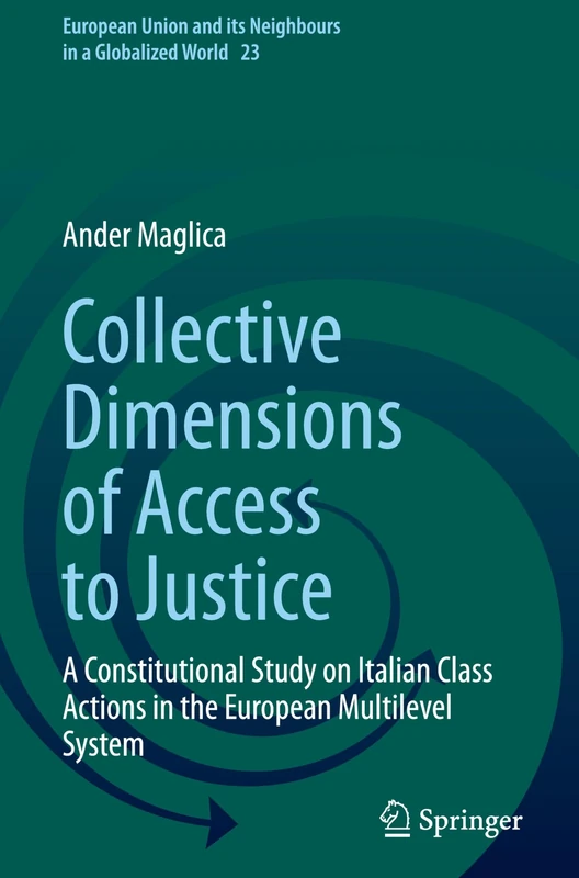 Springer - Collective Dimensions of Access to Justice Book - Image 1