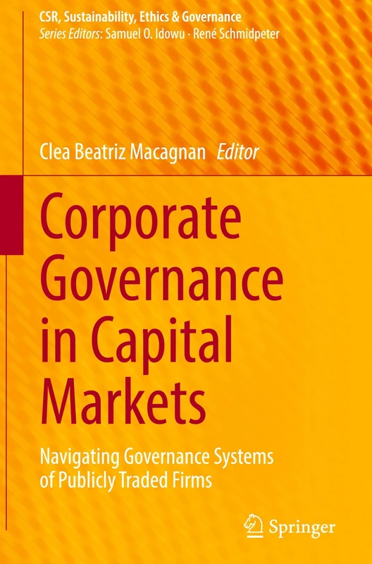 Springer - Corporate Governance in Capital Markets Book