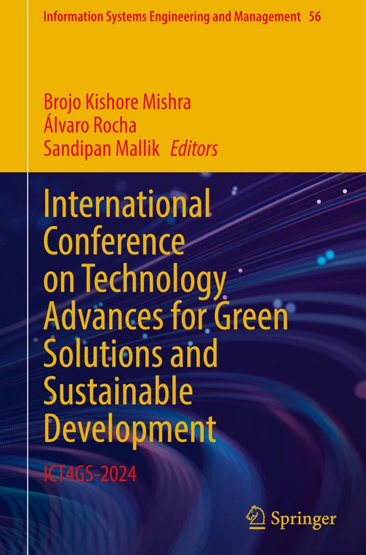 Springer ICT4GS-2024: Green Solutions and Sustainable Development
