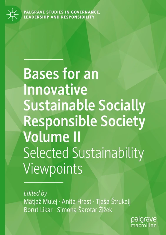 MACMILLAN Bases for an Innovative Sustainable Society Vol II
