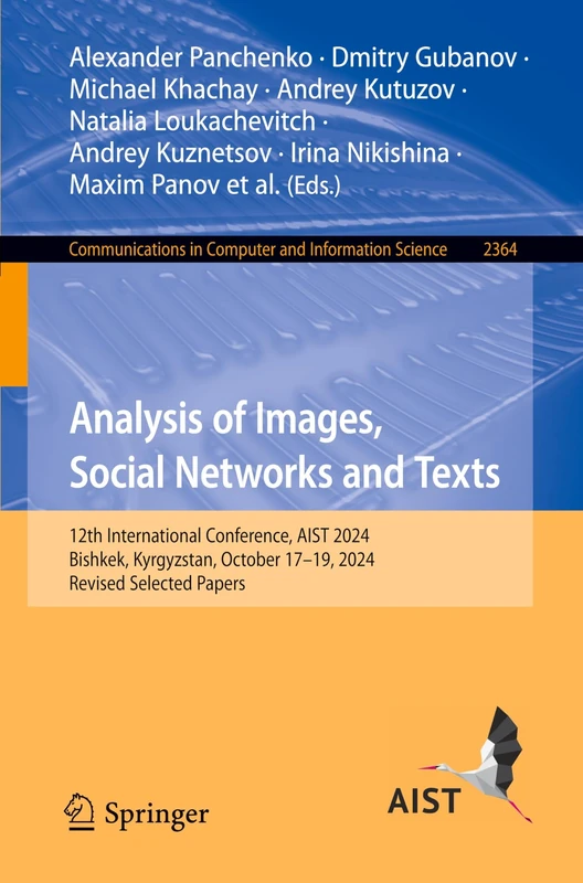 Springer - Analysis of Images, Social Networks and Texts
