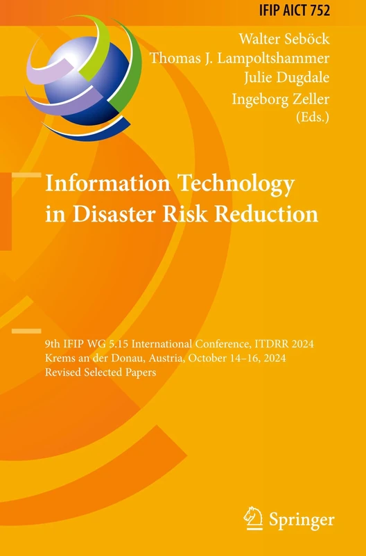 Springer ITDRR 2024 - Information Technology in Disaster Risk